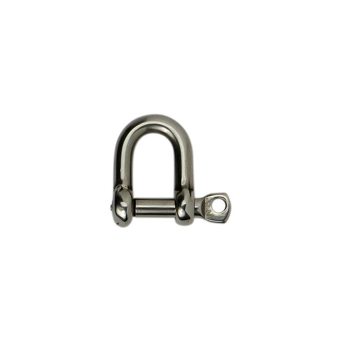 Manille Droite Forgée de haute résistance, fabriquée en Europe, idéale pour usages nautiques. Disponible en tailles variées, elle supporte jusqu'à 1800kg.