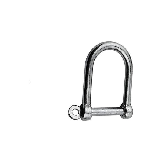 Manille Large Forgée en gros plan, démontrant sa robustesse avec un design optimisé pour la voile légère, fabriquée en Europe pour une résistance exceptionnelle.