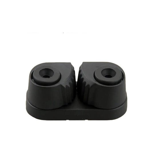Taquet Coinceur Alu 38mm avec billes Delrin, conçu pour cordage 3-10mm, charge de travail 135kg, adapté pour équipements de voile légère.