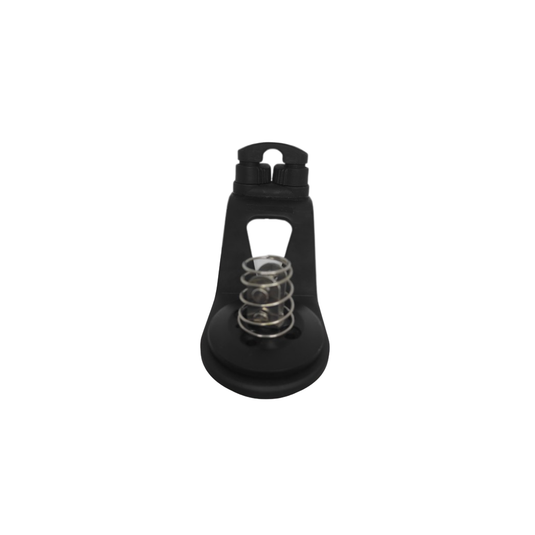 Tourelle de GV Haute avec Taquet, équipement pour voile légère, idéal pour dériveurs et catamarans de sport, disponible chez Yachting Thommeret, spécialiste en accastillage nautique.