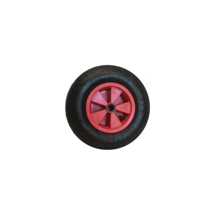 Roue Gonflable ø400mm pour chariots de mise à l'eau, diamètre 400mm, largeur 110mm, alésage 20 ou 25mm, charge 200kg, idéale pour dériveurs.