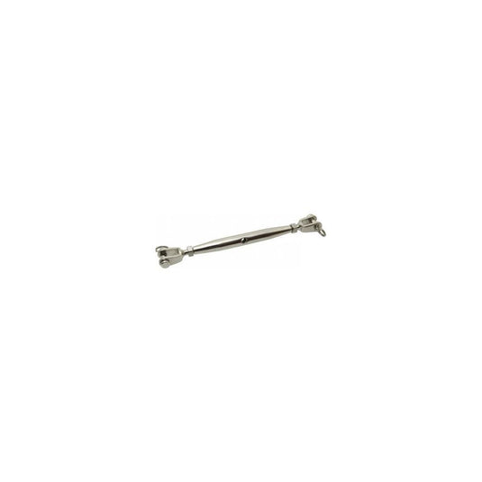 Ridoir Corps fermé Chape fixe métrique, un accessoire métallique avec deux chapes fixes, idéal pour la voile légère, équipé de filetages de 5 ou 6mm.