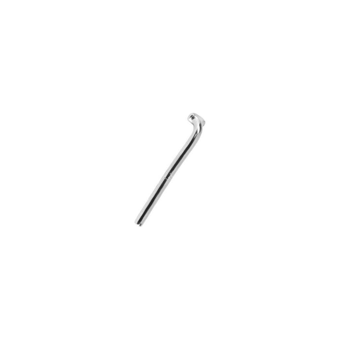 Terminaison en T en inox Aisi316, conçue pour voile légère, utilisée avec plaque d'ancrage.