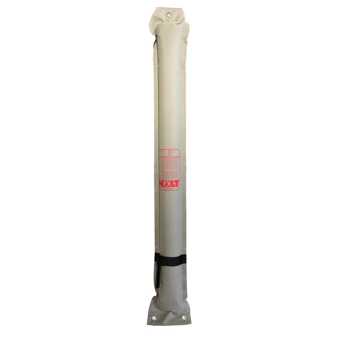 Flottabilité de mât gonflable Longue 9 litres, un tube en nylon 210D avec valve de gonflage et œillets, pour flotter efficacement les structures maritimes.