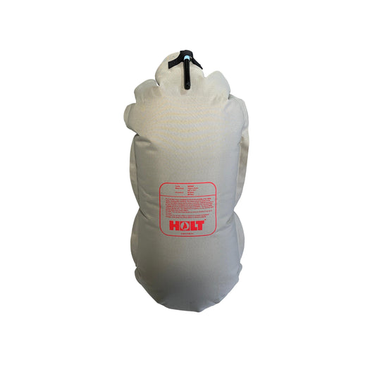Flottabilité de mât gonflable XL 30L: Sac de flottabilité en nylon avec valve et sangle, conçu pour stabiliser les dériveurs et catamarans en cas de chavirement.